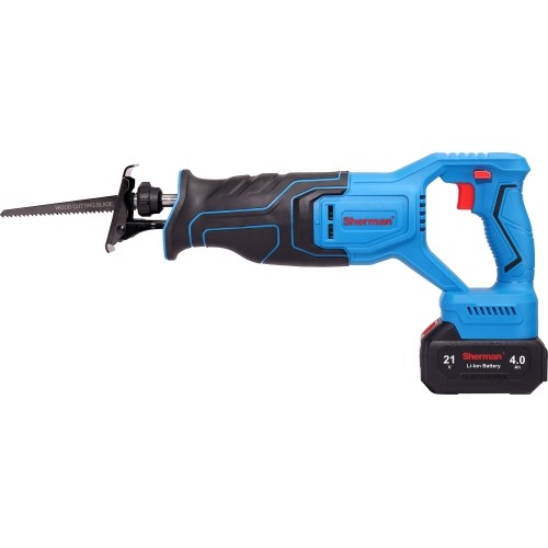 Cordless reciprocating saw ET-505 with 2 × 4.0 Ah batteries