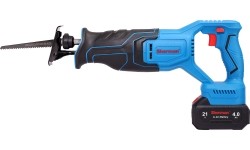 Cordless reciprocating saw ET-505 with 2 × 4.0 Ah batteries