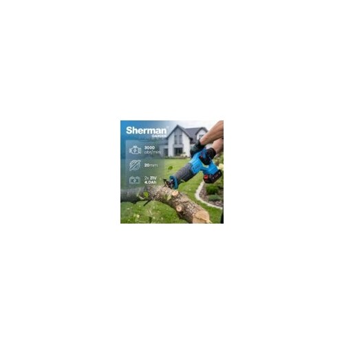 Cordless reciprocating saw ET-505 with 2 × 4.0 Ah batteries