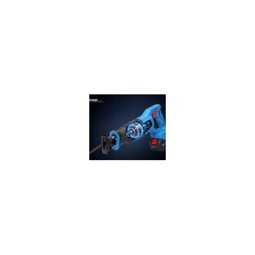 Cordless reciprocating saw ET-505 with 2 × 4.0 Ah batteries