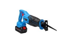 Cordless reciprocating saw ET-505 with 2 × 4.0 Ah batteries