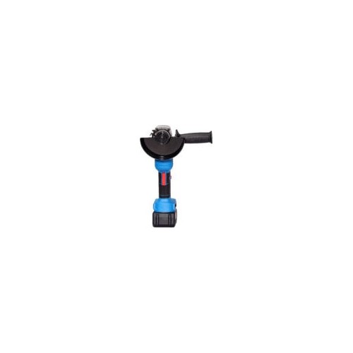 Cordless angle grinder ET-301 with two 4.0 Ah batteries