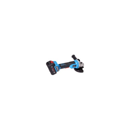 Cordless angle grinder ET-301 with two 4.0 Ah batteries