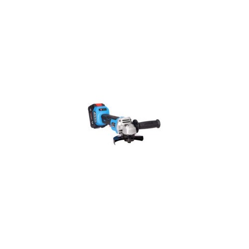 Cordless angle grinder ET-301 with two 4.0 Ah batteries