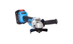 Cordless angle grinder ET-301 with two 4.0 Ah batteries