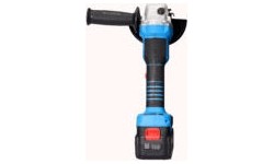 Cordless angle grinder ET-301 with two 4.0 Ah batteries