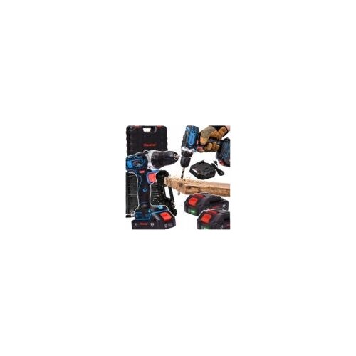 Cordless drill-driver ET-101, 21 V, 28 Nm – two batteries