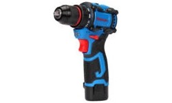 Kompaktiškas akumuliatorinis gręžtuvas-suktuvas ET-103, 12 V, 35 Nm – du akumuliatoriai