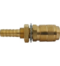 R21 panel gas quick connector socket