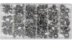 Stainless steel nuts set M3-M10 300pcs
