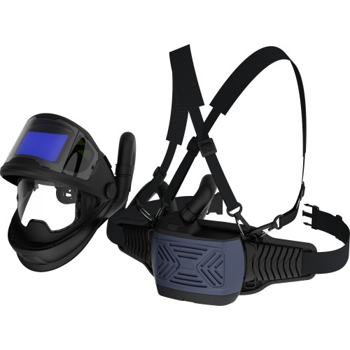 Suvirintojo skydelis FORBY® AIR MAX su automatine PAPR A6 WAVE™ sistema