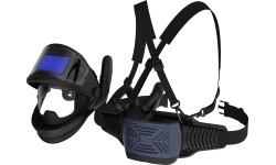 Suvirintojo skydelis FORBY® AIR MAX su automatine PAPR A6 WAVE™ sistema