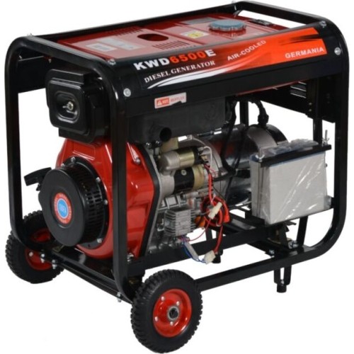 Diesel three-phase electric generator, 6 kW, 230/380 V