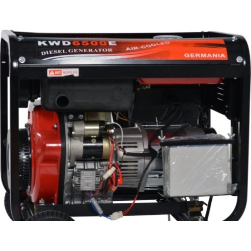 Diesel three-phase electric generator, 6 kW, 230/380 V