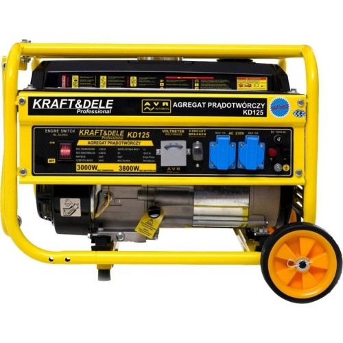 Petrol generator, 3 kW, 230 V