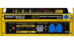 Petrol generator, 3 kW, 230 V