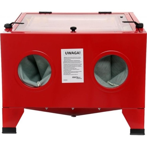Smėliasrovė - smėliapūtė, vertikali, 90 l, su LED apšvietimu