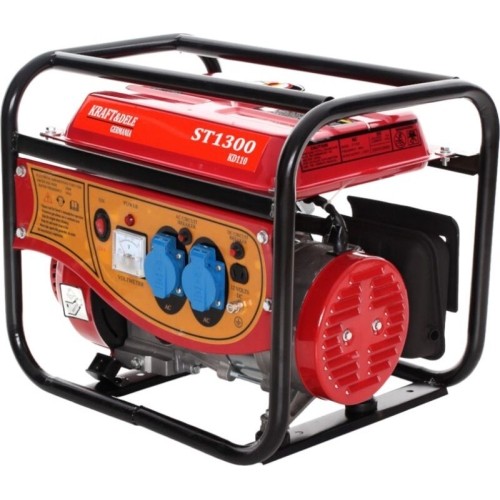 Single-phase petrol generator, 230 V / 12 V