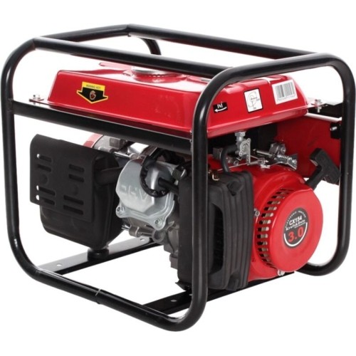 Single-phase petrol generator, 230 V / 12 V