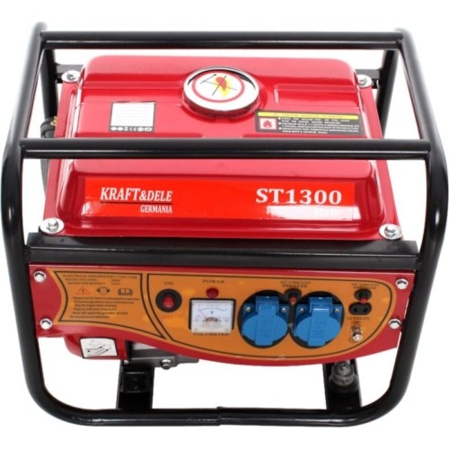 Single-phase petrol generator, 230 V / 12 V