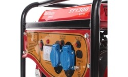 Single-phase petrol generator, 230 V / 12 V