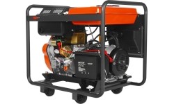 Diesel electric generator, 6.5/7 kW, 230/400 V, with electric start