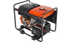 Diesel electric generator, 6.5/7 kW, 230/400 V, with electric start