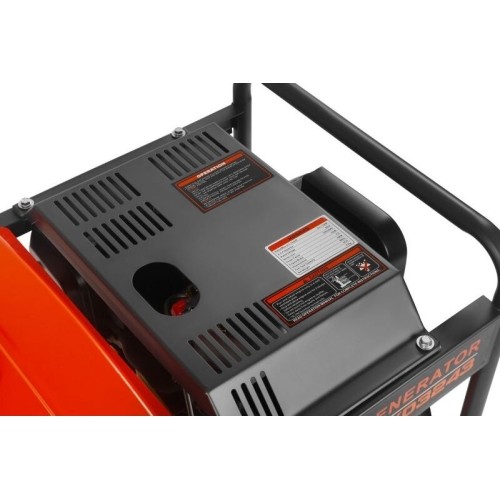Diesel electric generator, 6.5/7 kW, 230/400 V, with electric start