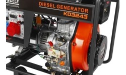 Diesel electric generator, 6.5/7 kW, 230/400 V, with electric start