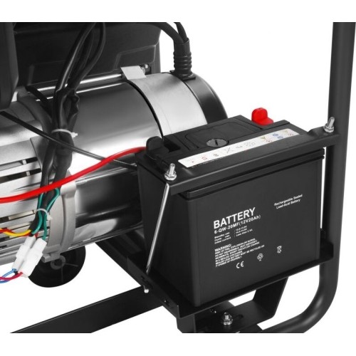 Diesel electric generator, 6.5/7 kW, 230/400 V, with electric start