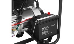 Diesel electric generator, 6.5/7 kW, 230/400 V, with electric start