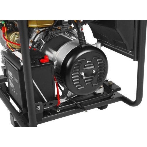 Diesel electric generator, 6.5/7 kW, 230/400 V, with electric start