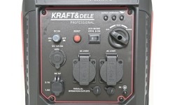 Inverter gasoline electric generator, 3.5 kW, 230 V, with 12 V and USB outputs