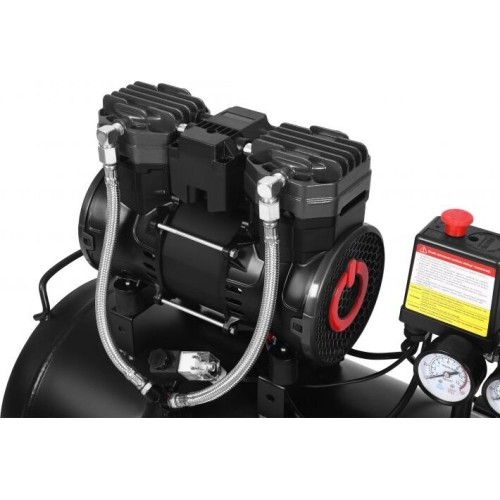 Oil-free air compressor, 50 l, 2500 W, 8 bar, 230 V