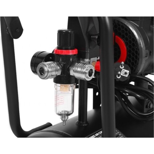 Oil-free air compressor, 50 l, 2500 W, 8 bar, 230 V