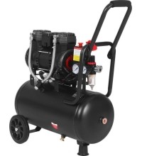 Oil-free air compressor, 24 L, 1450 W, 8 bar, 230 V