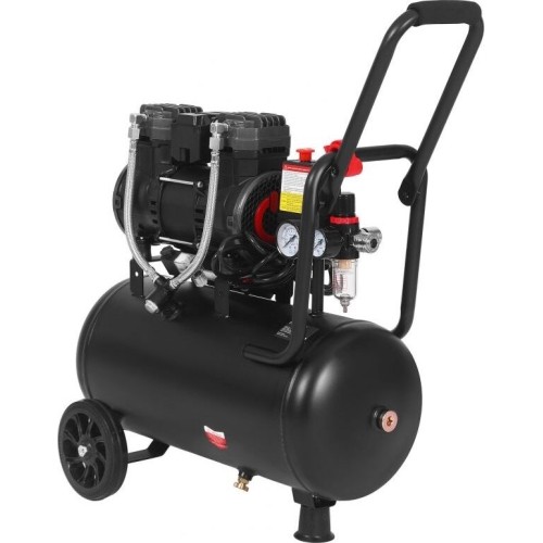 Oil-free air compressor, 24 L, 1450 W, 8 bar, 230 V