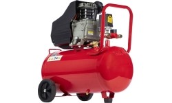 Oil-lubricated air compressor, 50 l, 2.8 kW, 8 bar, 220/230 V