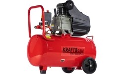 Oil-lubricated air compressor, 50 l, 2.8 kW, 8 bar, 220/230 V