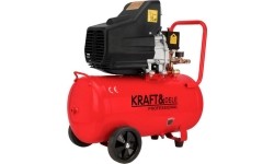 Oil-lubricated air compressor, 50 l, 2.8 kW, 8 bar, 220/230 V