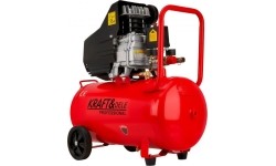 Oil-lubricated air compressor, 50 l, 2.8 kW, 8 bar, 220/230 V