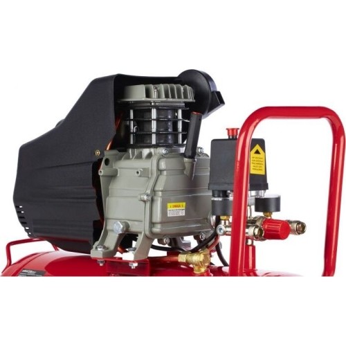 Oil-lubricated air compressor, 50 l, 2.8 kW, 8 bar, 220/230 V