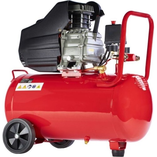 Oil-lubricated air compressor, 50 l, 2.8 kW, 8 bar, 220/230 V