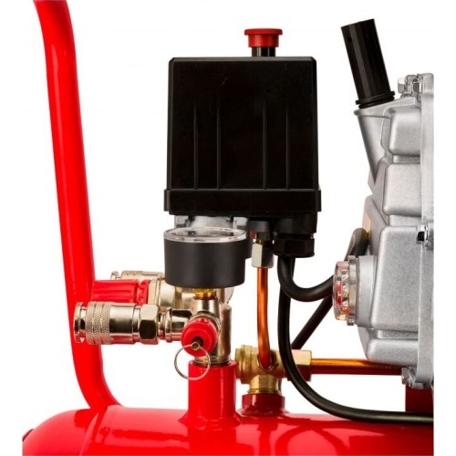 Oil-lubricated air compressor, 50 l, 2.8 kW, 8 bar, 220/230 V