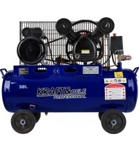Alyvinis (tepalinis) oro kompresorius su diržine pavara, 50 l, 2,8 kW, 8 bar