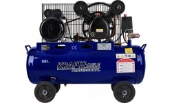 Oil-lubricated belt-driven air compressor, 50 l, 2.8 kW, 8 bar
