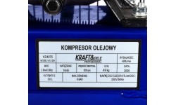 Oil-lubricated belt-driven air compressor, 50 l, 2.8 kW, 8 bar