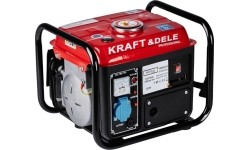 Petrol generator, 800 W, max. 1200 W, 230 V / 12 V