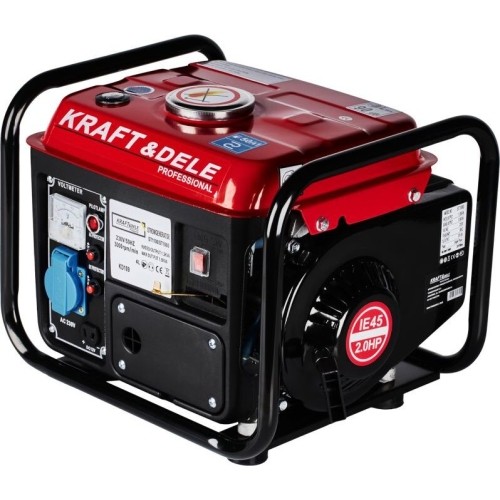 Petrol generator, 800 W, max. 1200 W, 230 V / 12 V