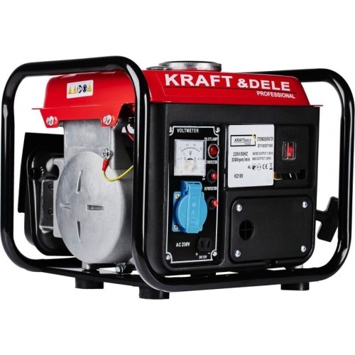 Petrol generator, 800 W, max. 1200 W, 230 V / 12 V